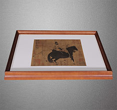 陵川书画装裱配框服务案例